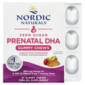 Nordic Naturals Prenatal DHA 600mg 30 Gummies