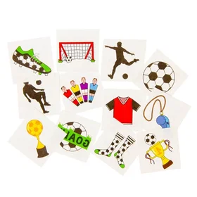 LG-Imports Tattoos Football (12pcs)