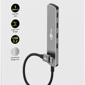 Goobay USB-C 3.2 Hub 4-port 79160