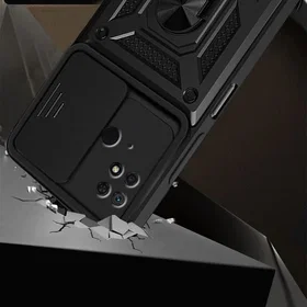 Pansarskal CamShield Slide Etfodral för Xiaomi Redmi 10C