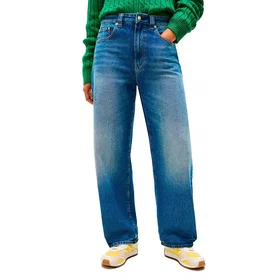 Tommy Hilfiger WW0WW48535 Barrel Fit Jeans (Women's)