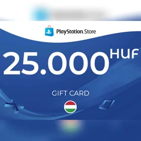 PlayStation Gavekort 25000 HUF - HUNGARY