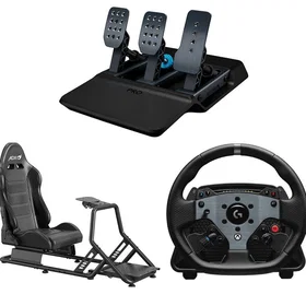 ADX RS03 Racing Simulation Seat G Pro Racing Wheel Bundle