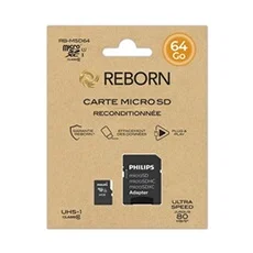 Guca Reborn MicroSD Classe 10 UHS-I U1 64Go
