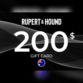 Rupert & Hound Gavekort 200 AUD