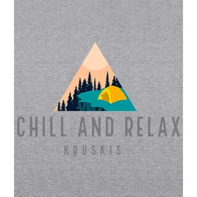Kruskis Chill And Relax Eco Kortärmad T-shirt (Unisex)