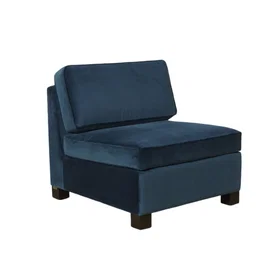 Robin Fauteuil Contemporain en Velours