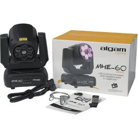 Algam Lighting MHE60 Wash & Laser effec 6 x 15W RGBW LEDs