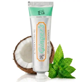 Dr's Kokosolja Kokos Mint Rese-storlek Tandkräm 35g