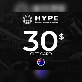 Hype DC Gavekort 30 AUD