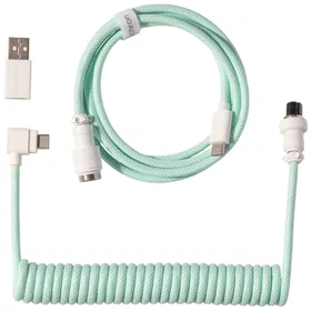 Keychron Cab-46 USB-A to USB-C 8K Kulmikas