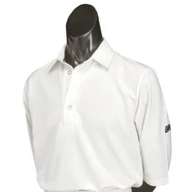 Gunn and Moore Maestro Cricket Short Sleeve Polo White Kids