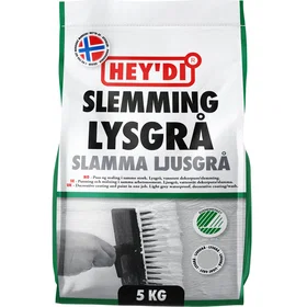 Hey'di Slamma Ljusgrå 5KG