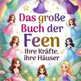 Das Große Buch Der Feen Färgläggningsbok för flickor