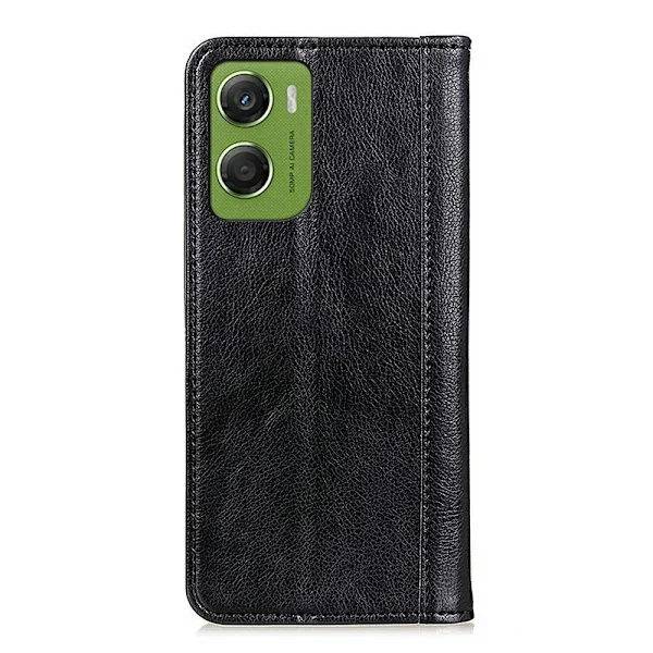 Motorola Leather Case with Magnetic Closure for Moto G06