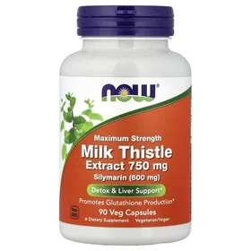 Now Foods Milk Thistle Extract 750mg 90 Capsules