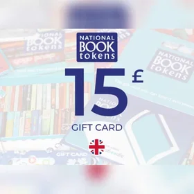 National Book Tokens Gavekort 15 GBP