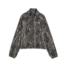 Puma Sport Animal Relaxed Aop Full-Zip Woven Jacket (Women's)