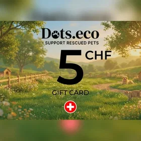 Dots.eco - Support Rescued Pets Presentkort 5 CHF