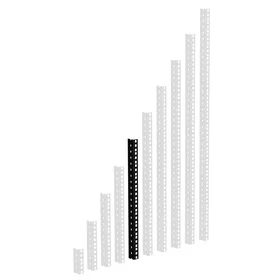 Adam Hall Rack Rail 5U 61535B5