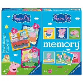 Ravensburger Peppa Pig Puzzle+Memory: Vendespil