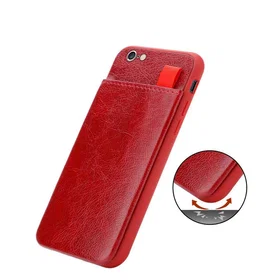 Cadorabo TPU Silicone Leather Wallet Case for iPhone 6/6S