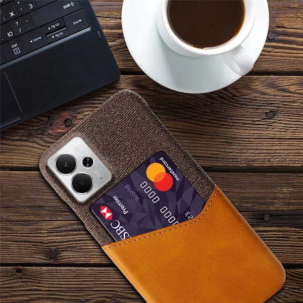 Bofink Case with Card Holder for Realme 14 5G