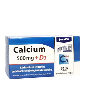 JutaVit Kalcium 500mg 50 Tabletter