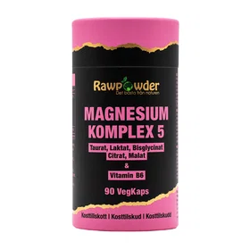 Rawpowder Magnesium Complex 5 90 Kapslar