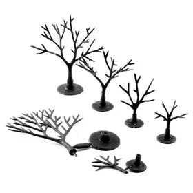 Woodland Scenics 114 delers fleksible trearmaturer sett