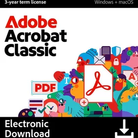Adobe Acrobat Classic Logiciel 3 Ans