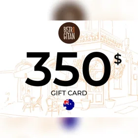 Bistro Gitan Gift Card 350 AUD