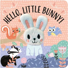 North Hello Little Bunny Finger Puppet Book