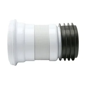 Fluidmaster ZB38306 PVC Flexible Short Pan Connector