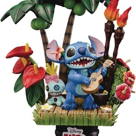 BEAST Lilo & Stitch DStage Stitch Statue 4711385243338