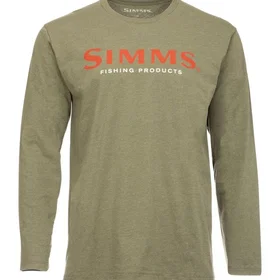 Simms Logo Långärmad T-shirt (Herr)