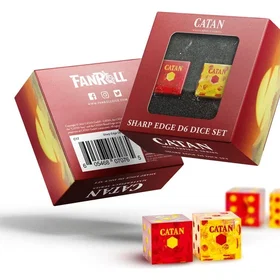 Catan Sharp Edge D6 Dice Set