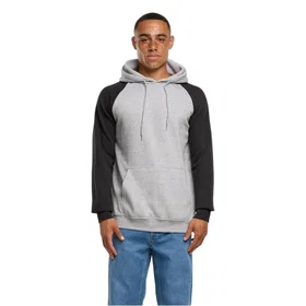 Build Your Brand Basic Raglan Hoodie (Herr)