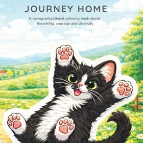 Gizzys Big Journey Home Färgläggningsbok