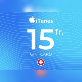 Apple iTunes Carte Cadeau 15 CHF