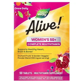 Nature's Way Complete Multivitamin 50 Tablets