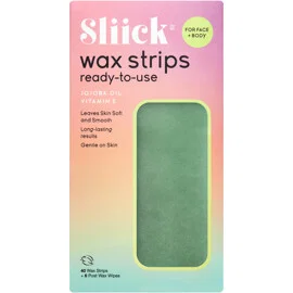 Sliick Ansikt Kropp Voksstrips 40stk