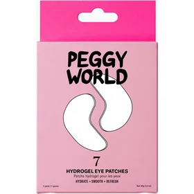 Peggy World Hydrogel Eye Patches Hydrate Smooth Refresh 42g