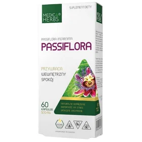 Medica Herbs Passionflower 500mg 60 Capsules