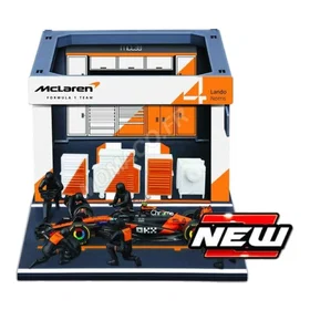 Bburago 1/43 McLaren MCL39 Pit Pass Diorama (B18-38457N)