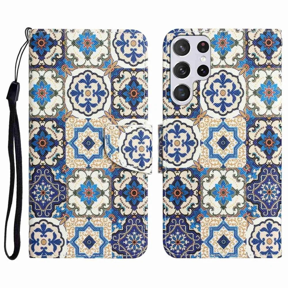 Wonderland Retro Totem Case for Samsung Galaxy S22 Ultra