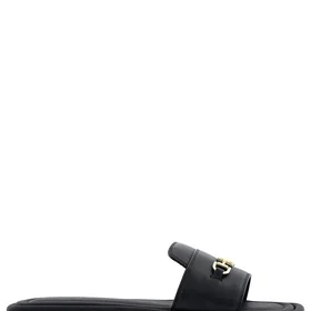 Tommy Hilfiger TH Leather Horsebit Mule (Dam)