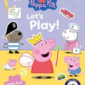 Every Peppa Pig La oss leke Symbolisert aktivitetsbok 9781836893851