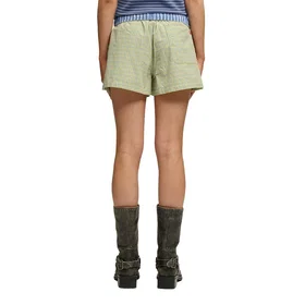 Superdry Mini Check Short en Coton (Femme)