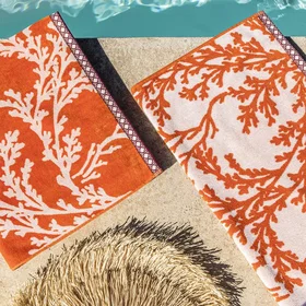 Alexandre Tapis de Plage en Coton Biologique 100x180